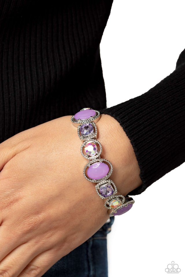 Fashion Fairy Tale - Purple - Paparazzi Bracelet Image