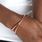 Teasing Twist - Copper - Paparazzi Bracelet Image