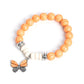 Bold Butterfly - Orange - Paparazzi Bracelet Image