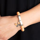 Bold Butterfly - Orange - Paparazzi Bracelet Image