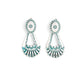 Casablanca Chandeliers - Blue - Paparazzi Earring Image