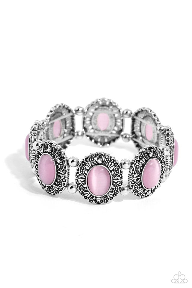 Vintage Vault - Pink - Paparazzi Bracelet Image