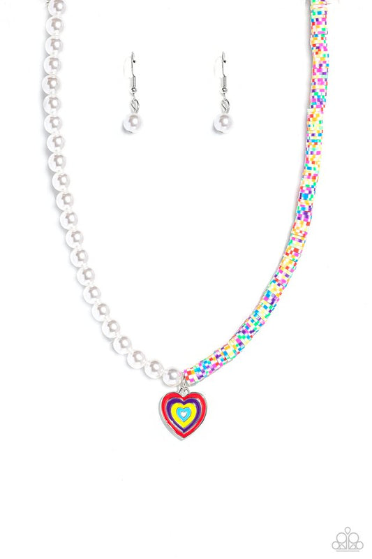 Precise Psychedelic - Multi - Paparazzi Necklace Image