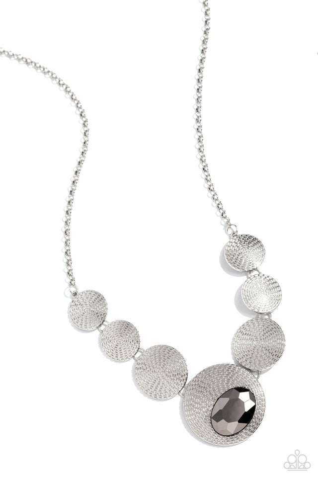 EDGY or Not - Silver - Paparazzi Necklace Image