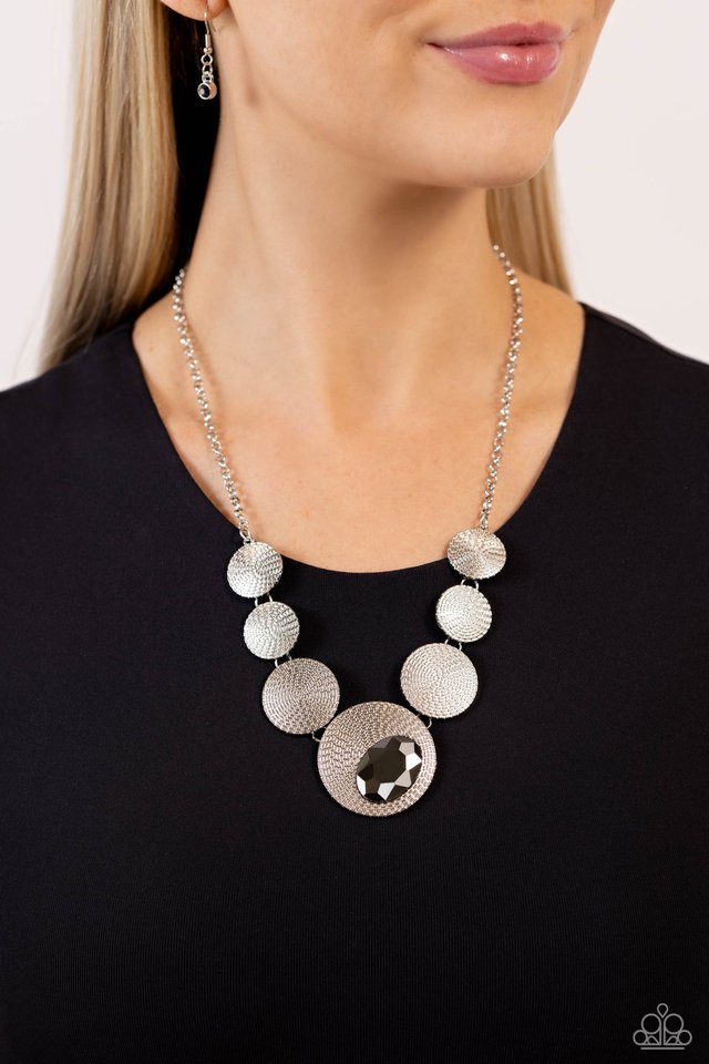 EDGY or Not - Silver - Paparazzi Necklace Image