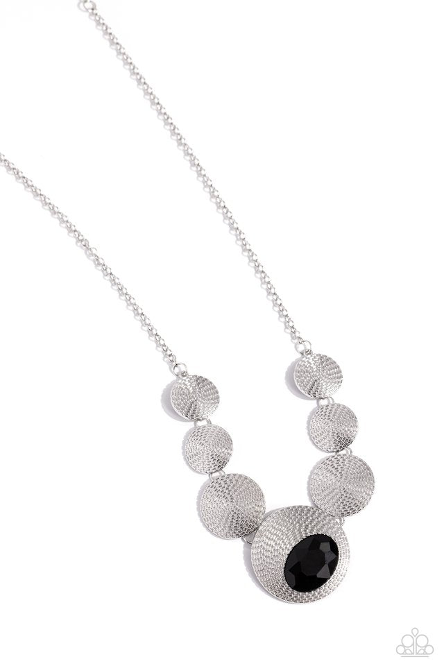 EDGY or Not - Black - Paparazzi Necklace Image