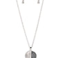 Captivating Contrast - Silver - Paparazzi Necklace Image