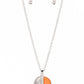 Captivating Contrast - Orange - Paparazzi Necklace Image