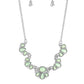 Dancing Dimension - Green - Paparazzi Necklace Image