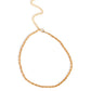 Glimmer of ROPE - Gold - Paparazzi Necklace Image