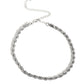 Never Lose ROPE - Silver - Paparazzi Necklace Image