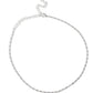 Minimalist Maiden - Silver - Paparazzi Necklace Image