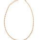 Minimalist Maiden - Gold - Paparazzi Necklace Image