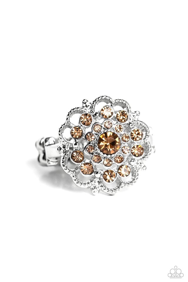 Love ROSE - Brown - Paparazzi Ring Image