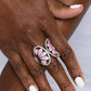 Concaved Catwalk - Pink - Paparazzi Ring Image