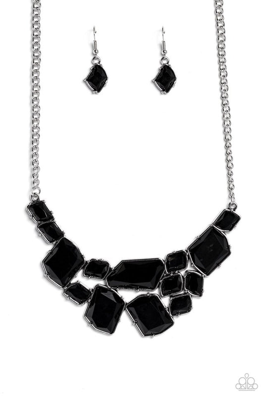 Energetic Embers - Black - Paparazzi Necklace Image