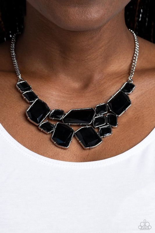 Energetic Embers - Black - Paparazzi Necklace Image