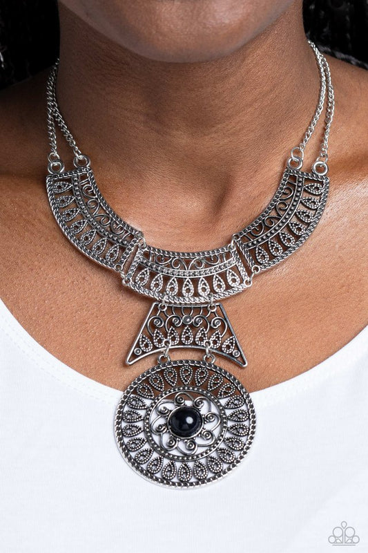 Fetching Filigree - Black - Paparazzi Necklace Image