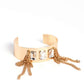 CHAIN Showers - Gold - Paparazzi Bracelet Image