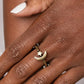 Astral Allure - Brass - Paparazzi Ring Image