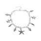 Stars and Shells - Silver - Paparazzi Bracelet Image