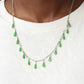 Drop-Dead Dance - Green - Paparazzi Necklace Image