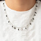 Sand Dollar Sass - Black - Paparazzi Necklace Image