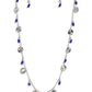 Sand Dollar Sass - Blue - Paparazzi Necklace Image