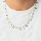 Sand Dollar Sass - Green - Paparazzi Necklace Image