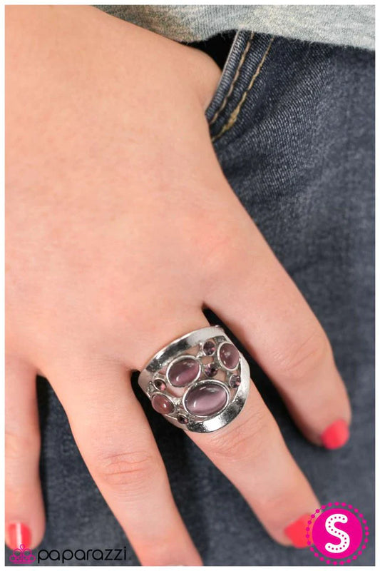 Paparazzi Ring ~ Swept Away - Purple