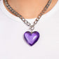 GLASSY-Hero - Purple - Paparazzi Necklace Image