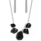 Beyond the Badlands - Black - Paparazzi Necklace Image