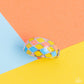 Patchwork Party - Yellow - Paparazzi Ring Image