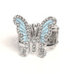 All Good WINGS - Blue - Paparazzi Ring Image