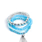 Day Trip Trinket - Blue - Paparazzi Bracelet Image