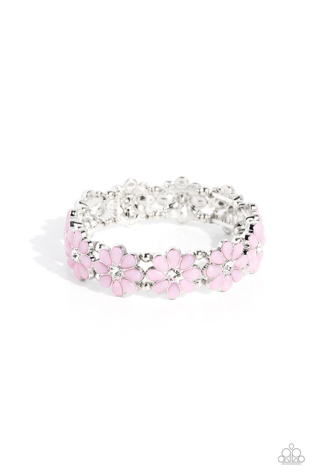 Hawaiian Holiday - Pink - Paparazzi Bracelet Image