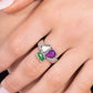 Geometry Test - Purple - Paparazzi Ring Image