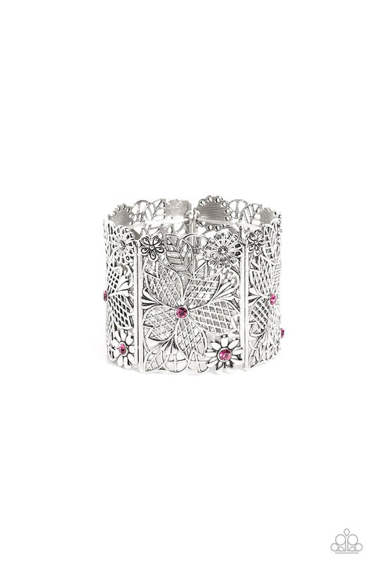 Garden City - Pink - Paparazzi Bracelet Image