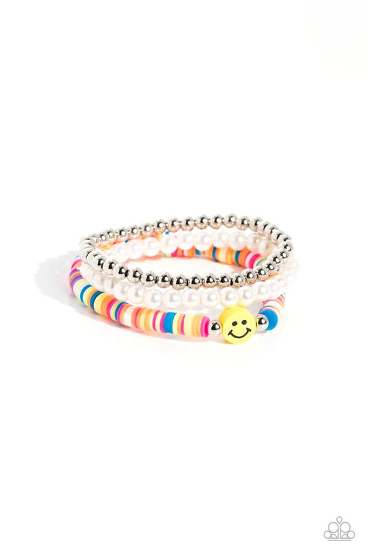 Run a SMILE - Multi - Paparazzi Bracelet Image