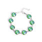 Enchanted Emblems - Green - Paparazzi Bracelet Image