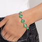 Enchanted Emblems - Green - Paparazzi Bracelet Image