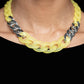 Curb Your Enthusiasm - Yellow - Paparazzi Necklace Image