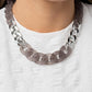 Curb Your Enthusiasm - Silver - Paparazzi Necklace Image