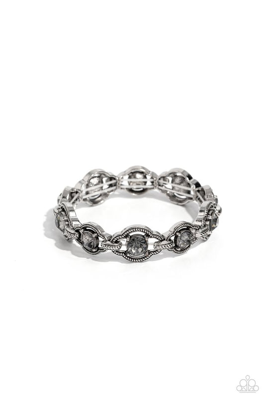 ROPE For The Best - Silver - Paparazzi Bracelet Image