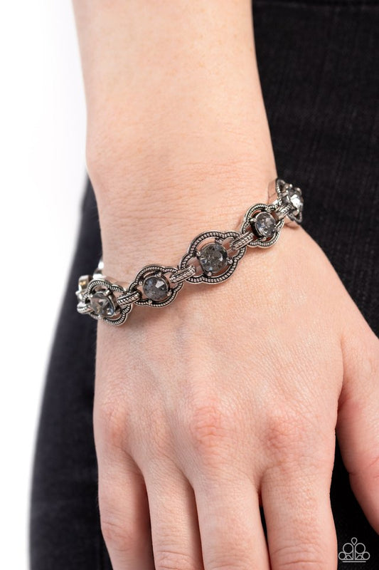 ROPE For The Best - Silver - Paparazzi Bracelet Image