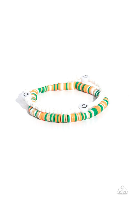 Tabloid Talent - Green - Paparazzi Bracelet Image