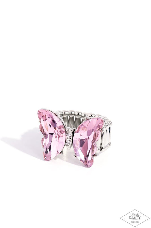 Lazy Afternoon - Pink - Paparazzi Ring Image