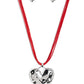 Confident Courtship - Red - Paparazzi Necklace Image