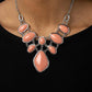 Dreamily Decked Out - Orange - Paparazzi Necklace Image