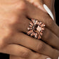 Starburst Season - Copper - Paparazzi Ring Image